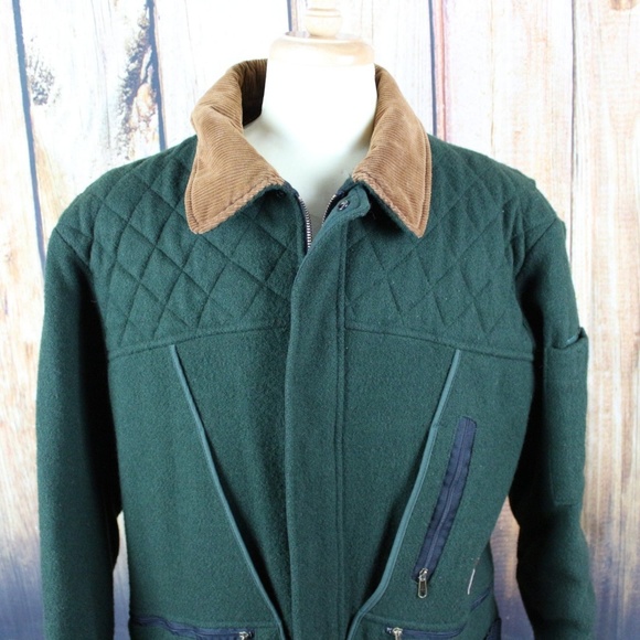 WOOLRICH Men's Large VTG Shotgun Mackinaw Jacket - Picture 4 of 7